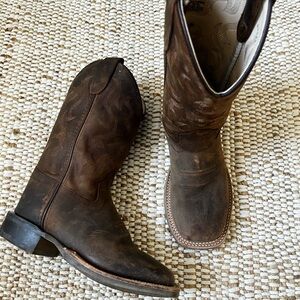 Classic Brown CODY JAMES Kids Cowboy Boots